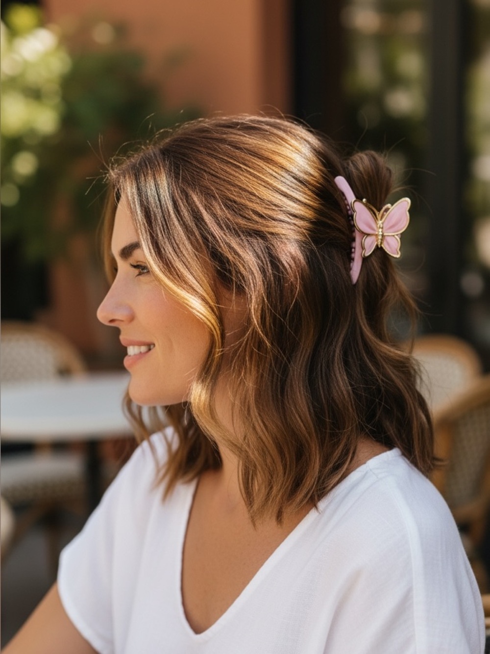 Butterfly Hair Claw Clips (SET of 3) - Picture 4 of 5